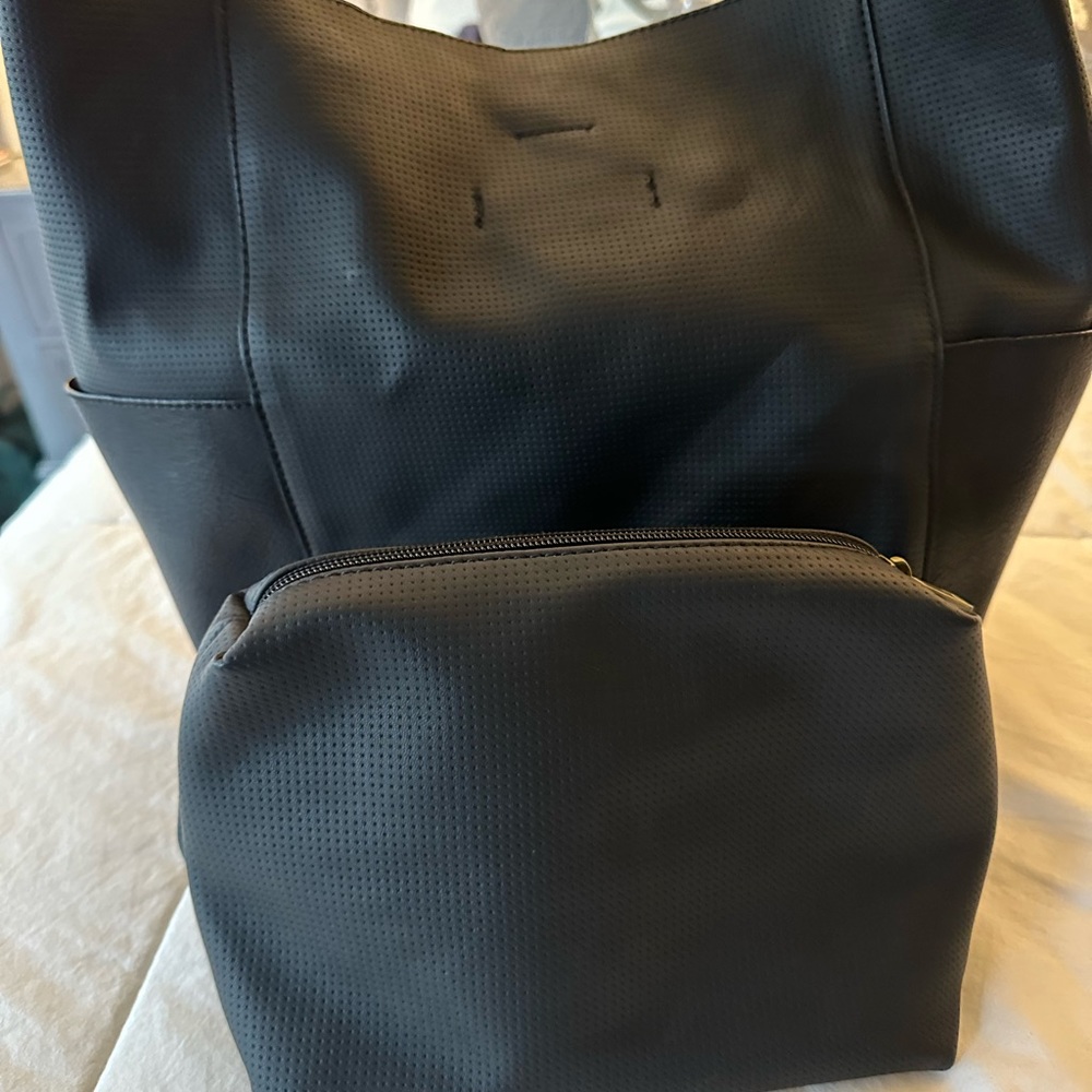 Anthropology Shoulder Bag with Mini Bag